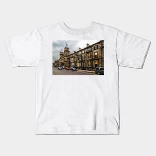 Attached Houses in Edinburgh, Scottland Kids T-Shirt